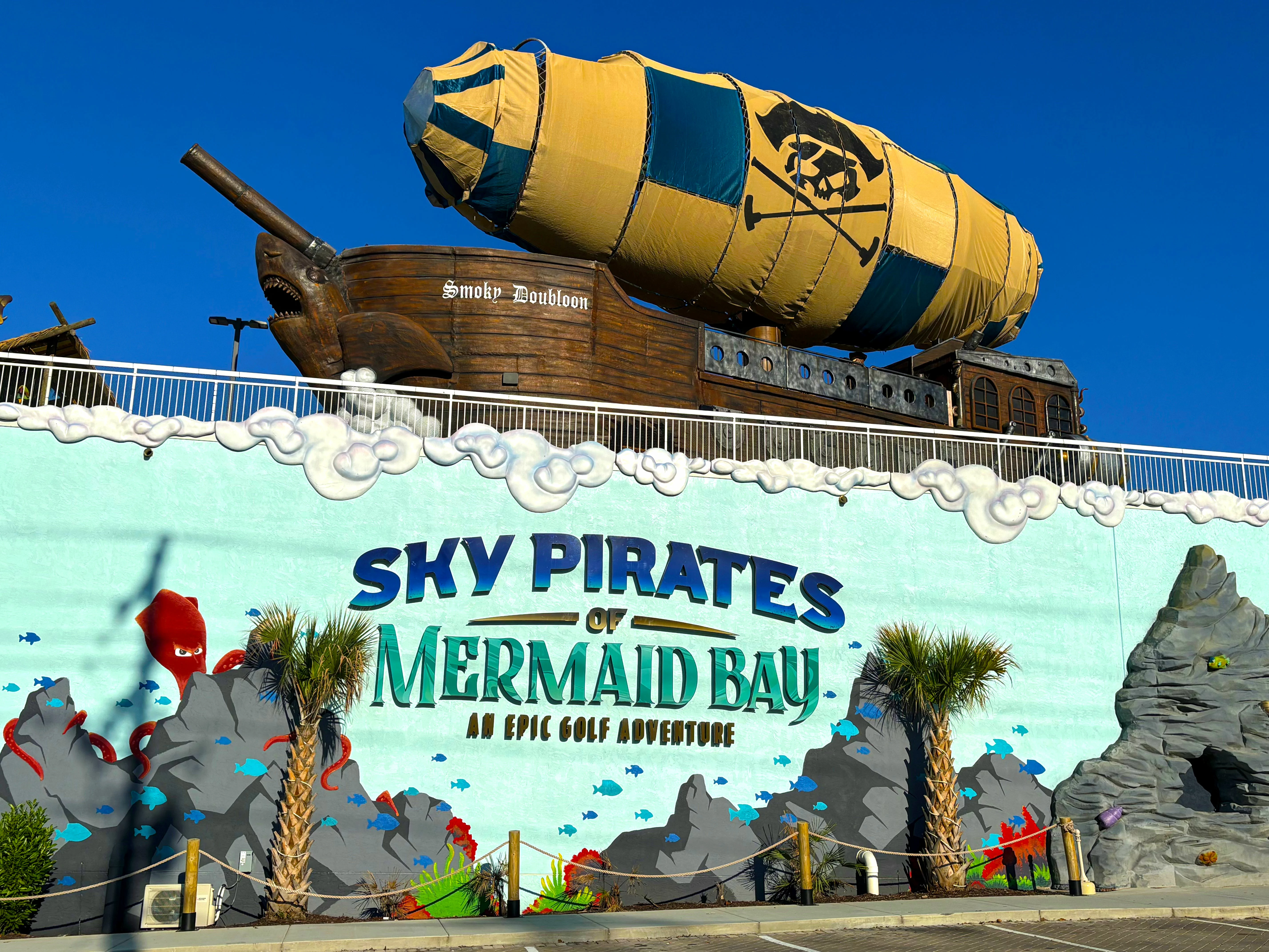 sky pirates golf pigeon forge