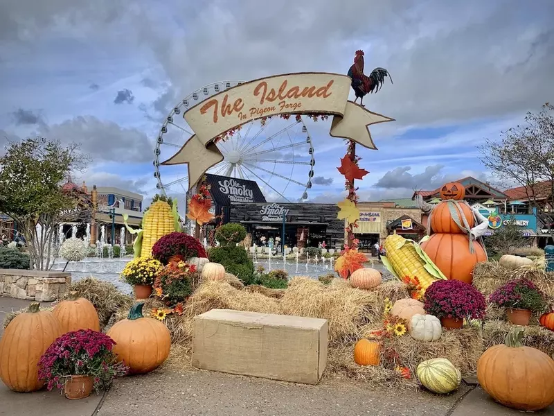 fall in pigeon forge tn